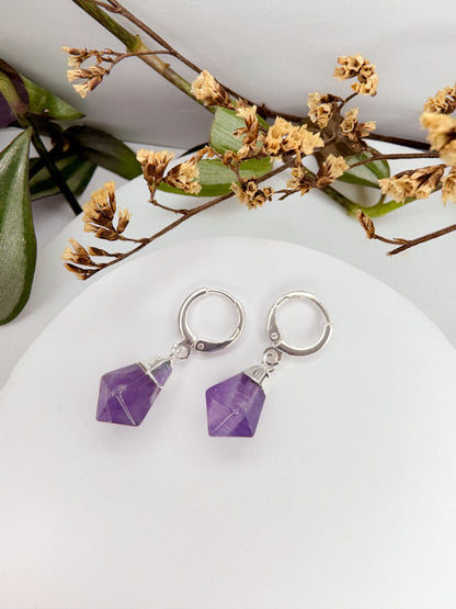 Brinco Júpiter - ametista