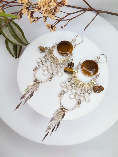 Brinco Nostalgia - Olho de Tigre