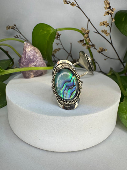 Anel Aura - Abalone