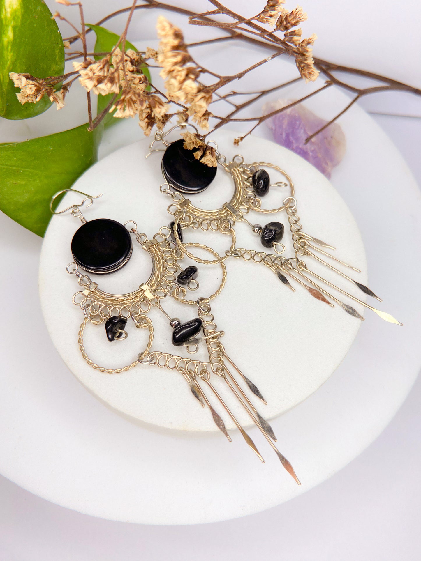 Brinco Nostalgia - Ônix