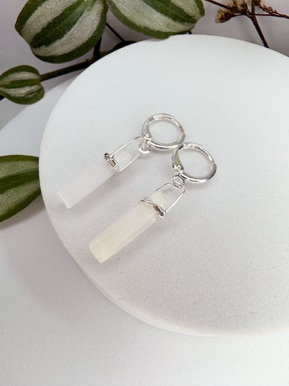 Brinco Júpiter - selenita branca