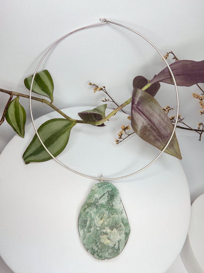 Aro Lunação - Quartzo verde
