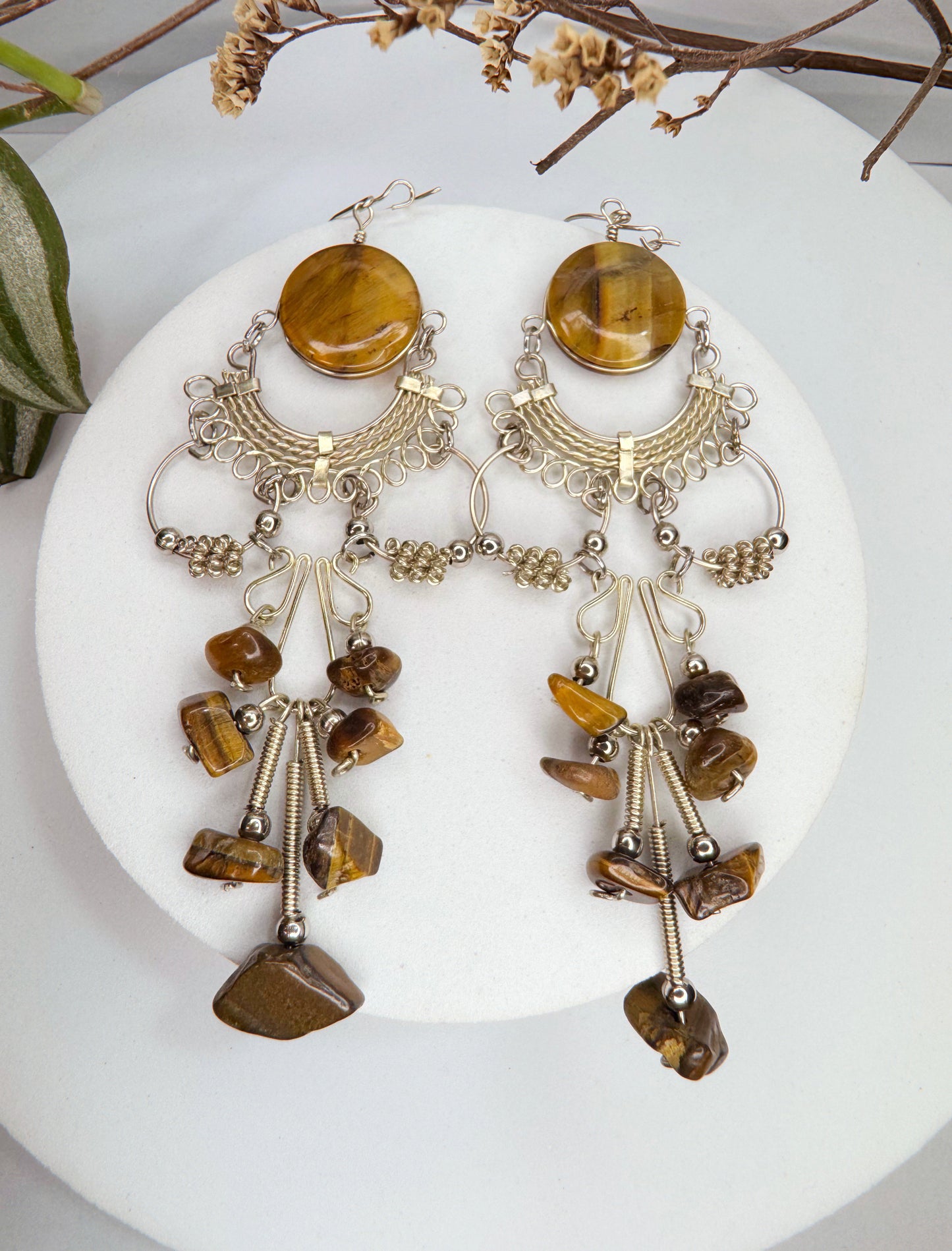 Brinco Nostalgia - Olho de Tigre