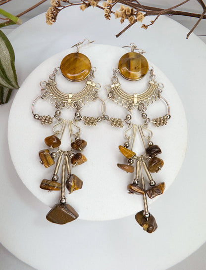 Brinco Nostalgia - Olho de Tigre