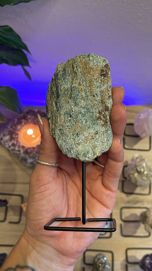 Base de cristal - Fuchsita