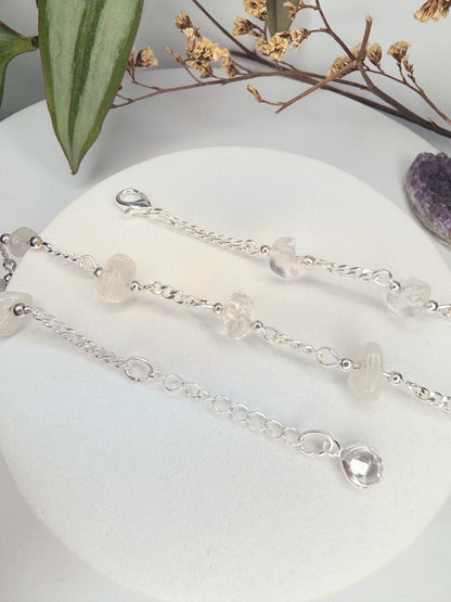 Choker Luar - Quartzo Transparente