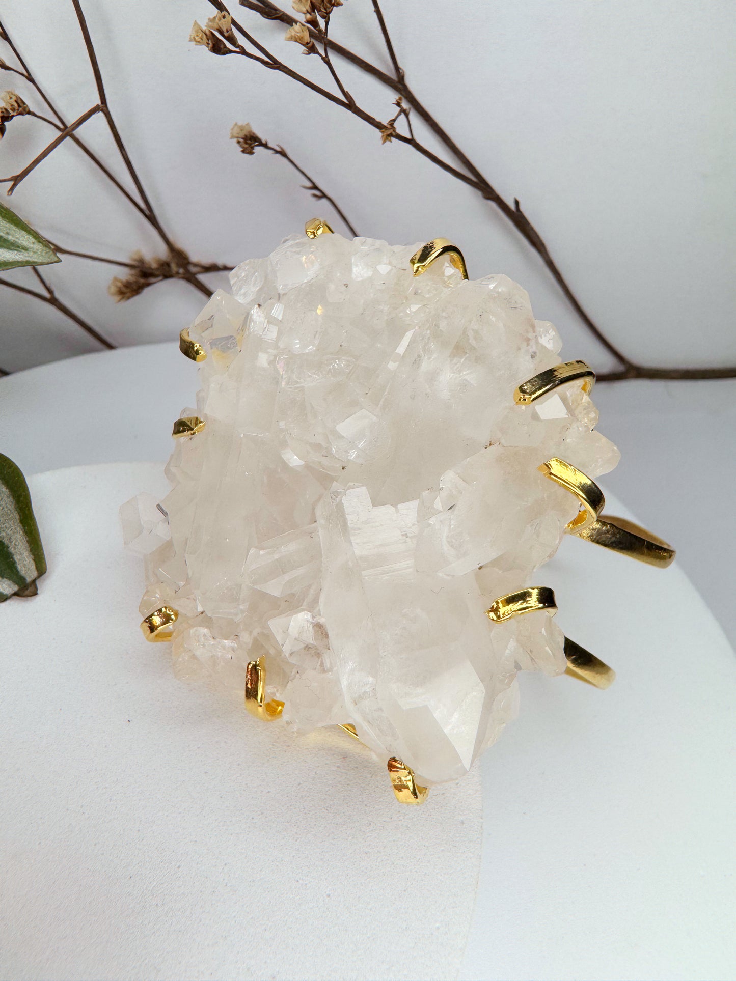 Bracelete astro - Drusa de cristal