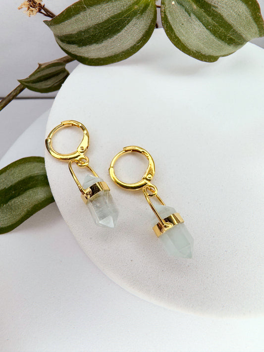 Brinco júpiter - água marinha