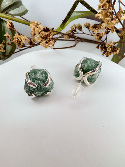 Brinco Magia - Quartzo Verde
