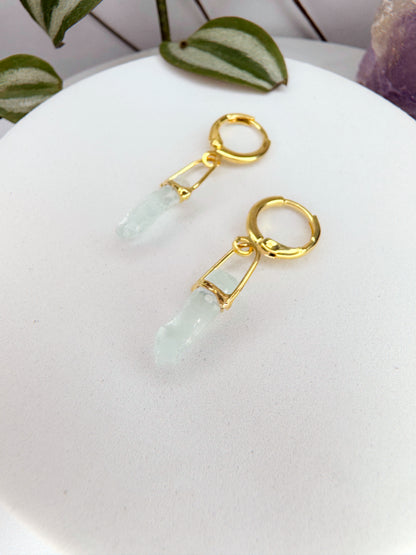 Brinco júpiter - água marinha