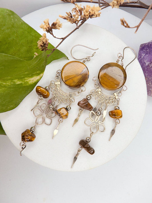 Brinco Nostalgia - Olho de Tigre