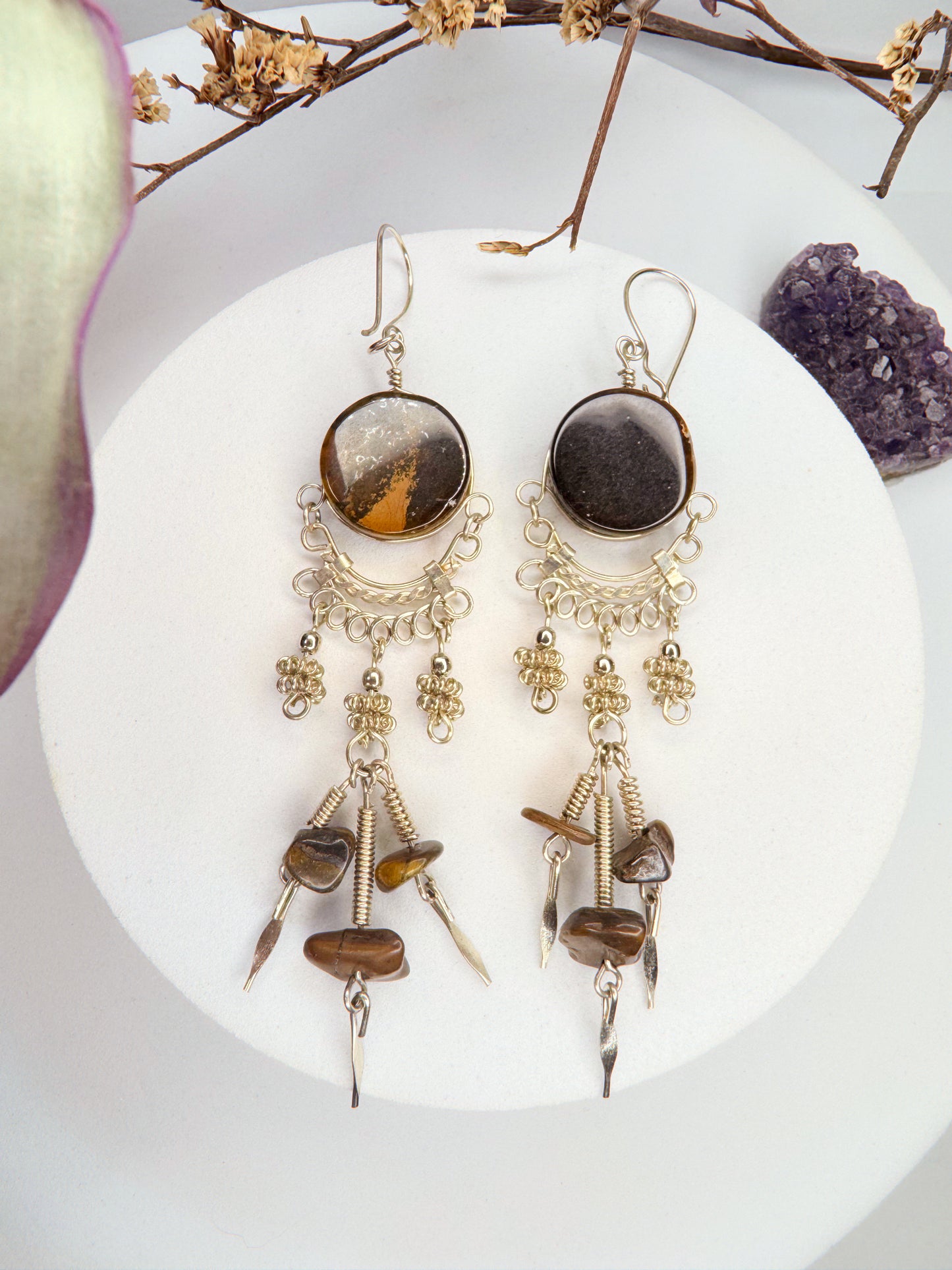 Brinco Nostalgia - Olho de Tigre