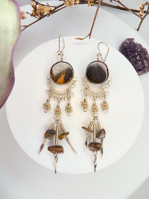 Brinco Nostalgia - Olho de Tigre