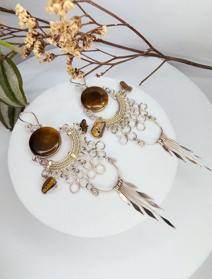 Brinco Nostalgia - Olho de Tigre