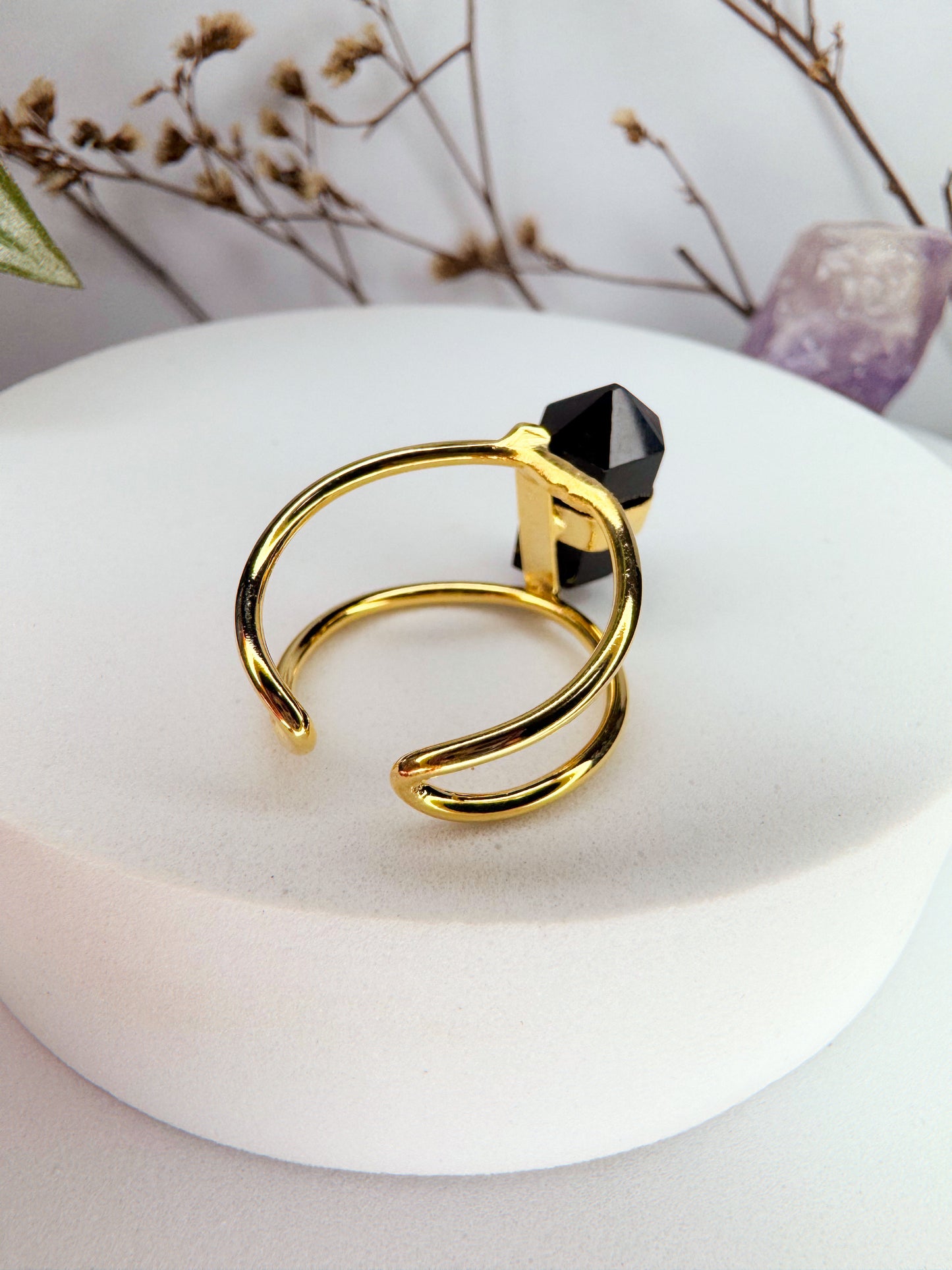 Anel mercúrio - Amazonita