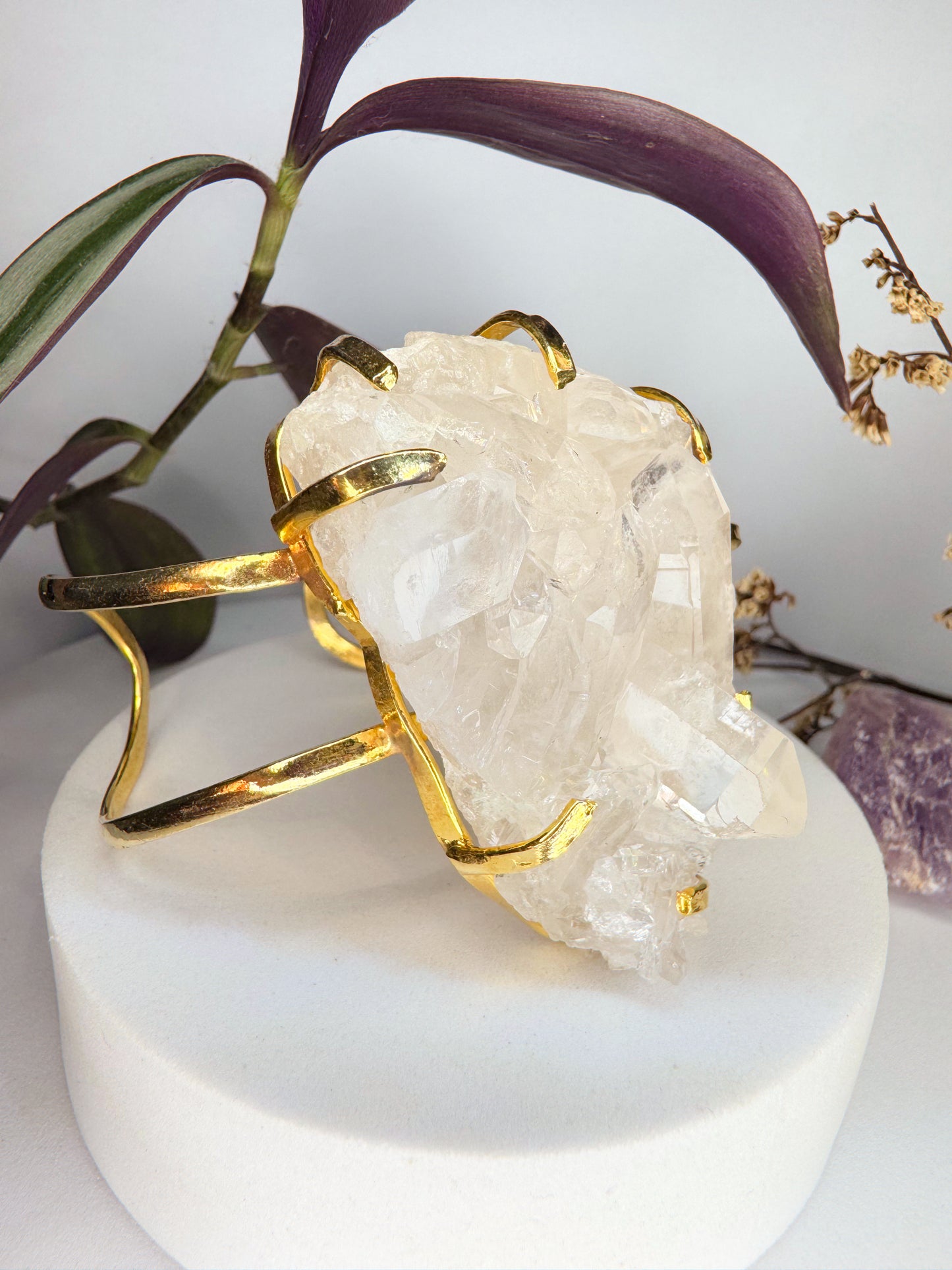 Bracelete astro - Drusa de cristal