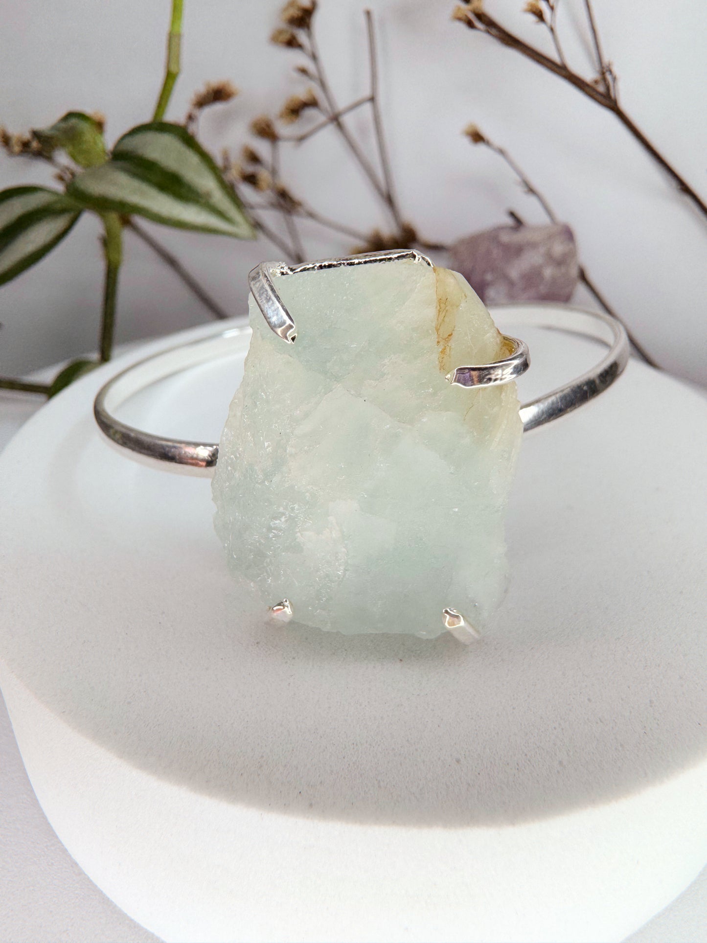 Bracelete titã - água marinha