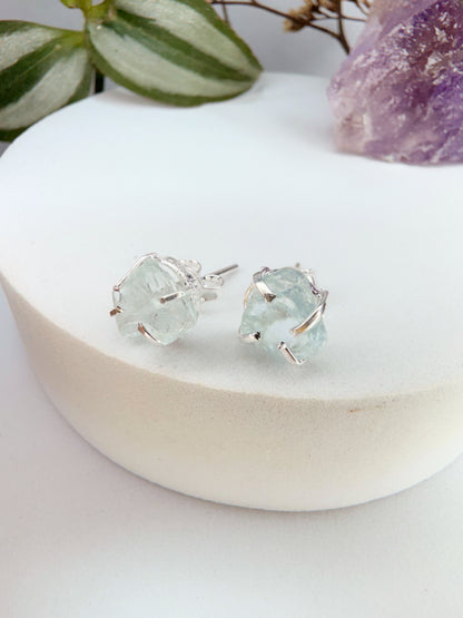 Brinco magia - agua marinha