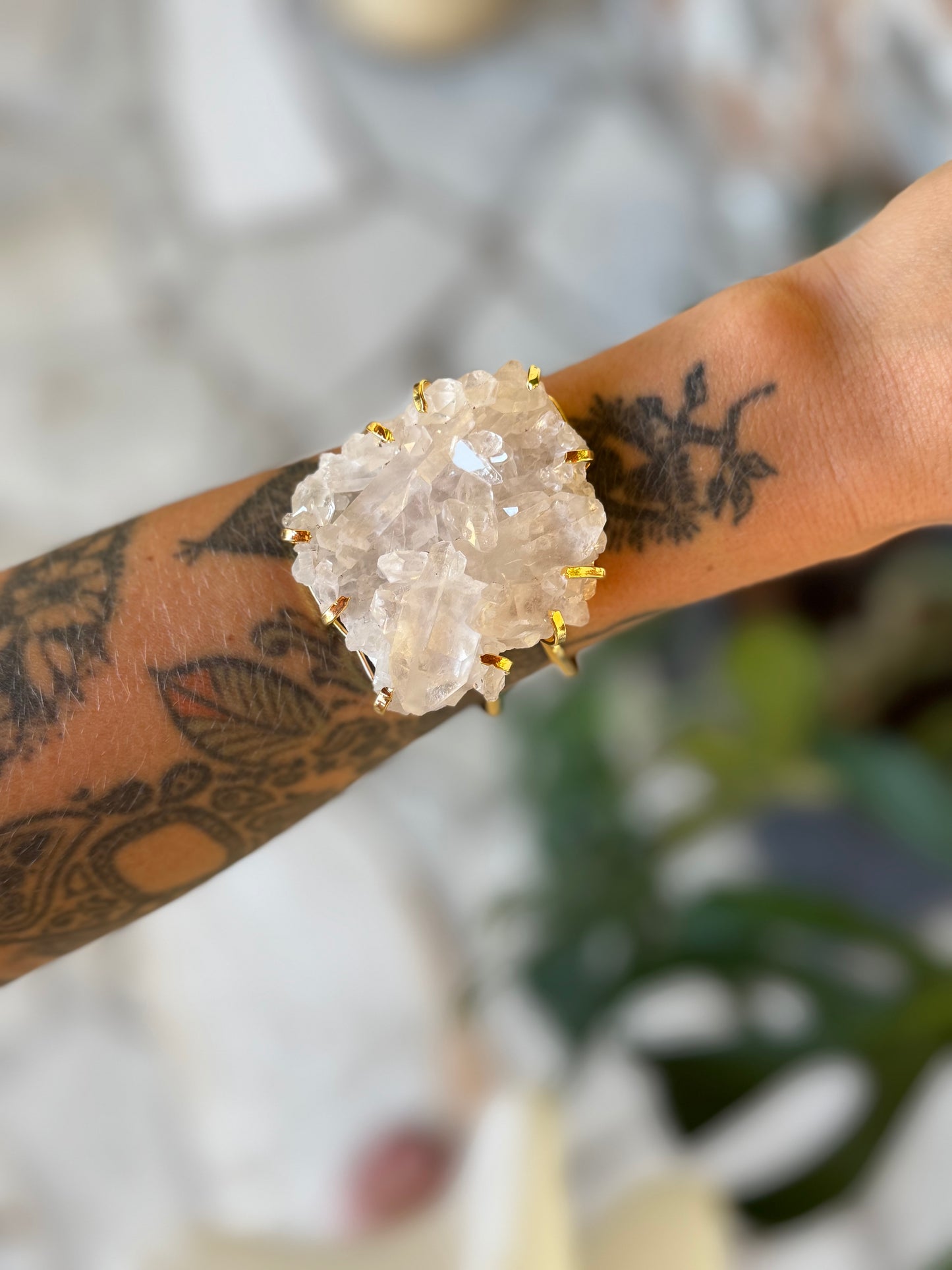 Bracelete astro - Drusa de cristal