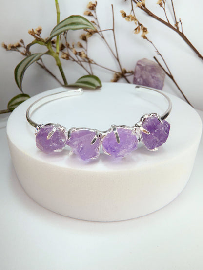 Bracelete terra - Ametista