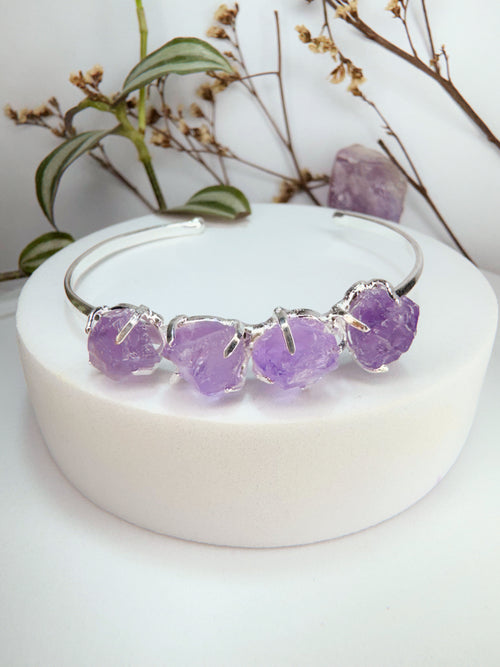 Bracelete terra - Ametista