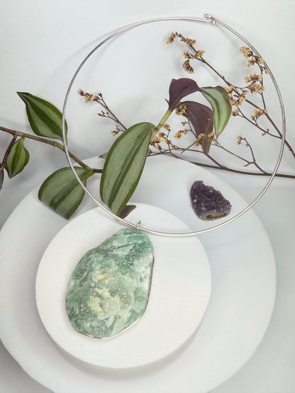 Aro Lunação - Quartzo verde