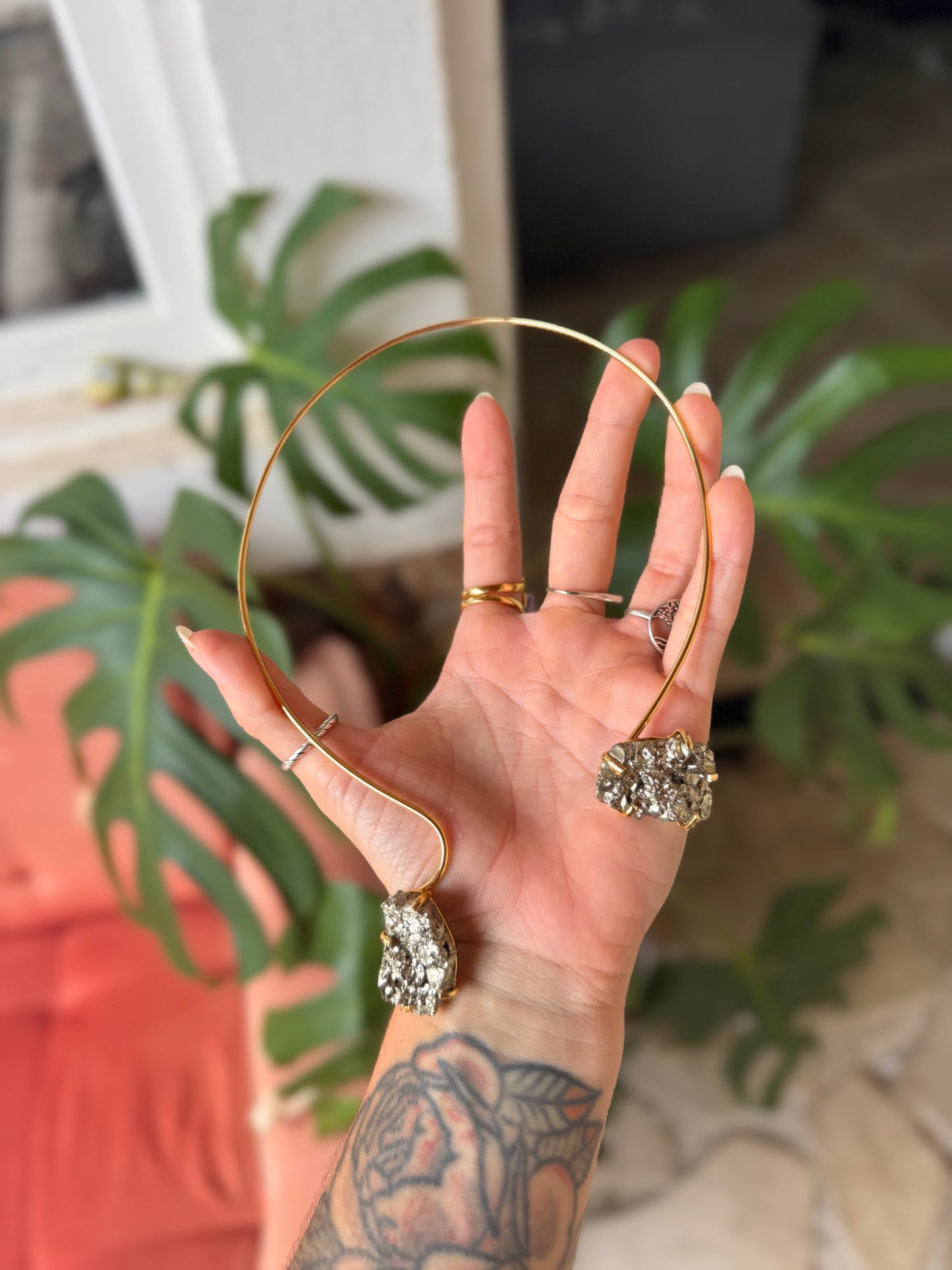 Choker Espaço  - Pirita