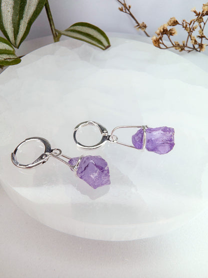 Brinco Júpiter - ametista