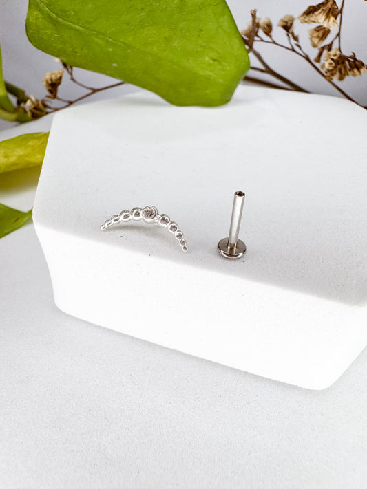 Piercing mini cluster - Prata 925