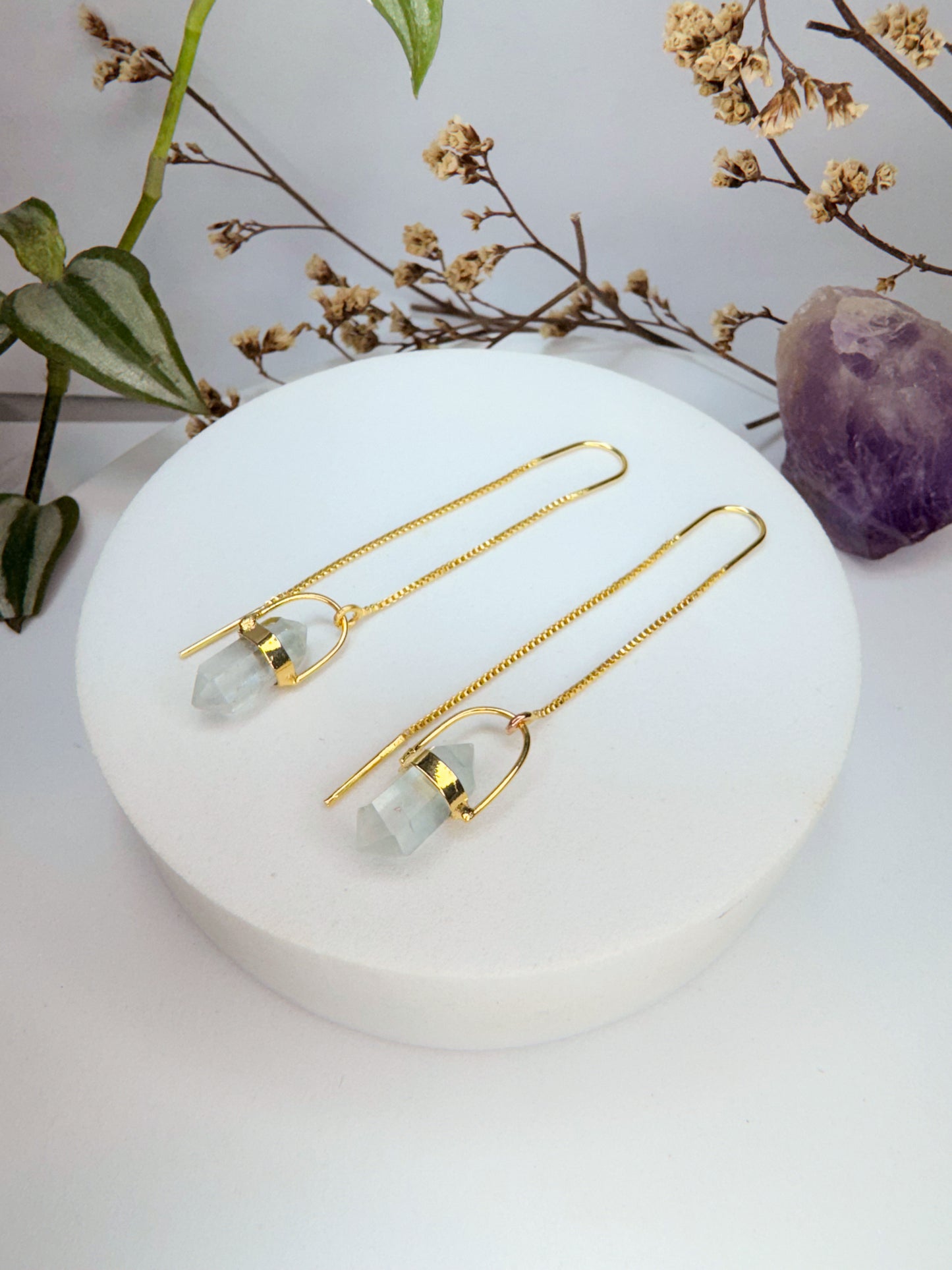 Brinco zen - Água marinha