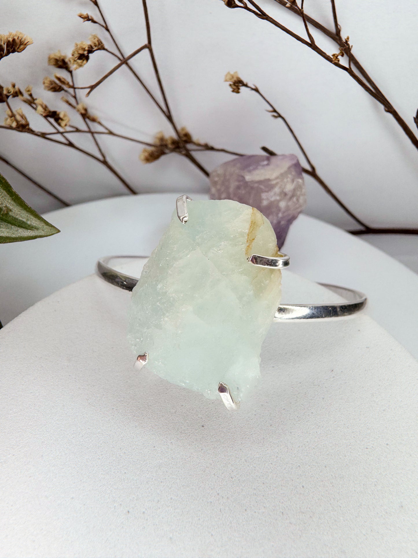 Bracelete titã - água marinha