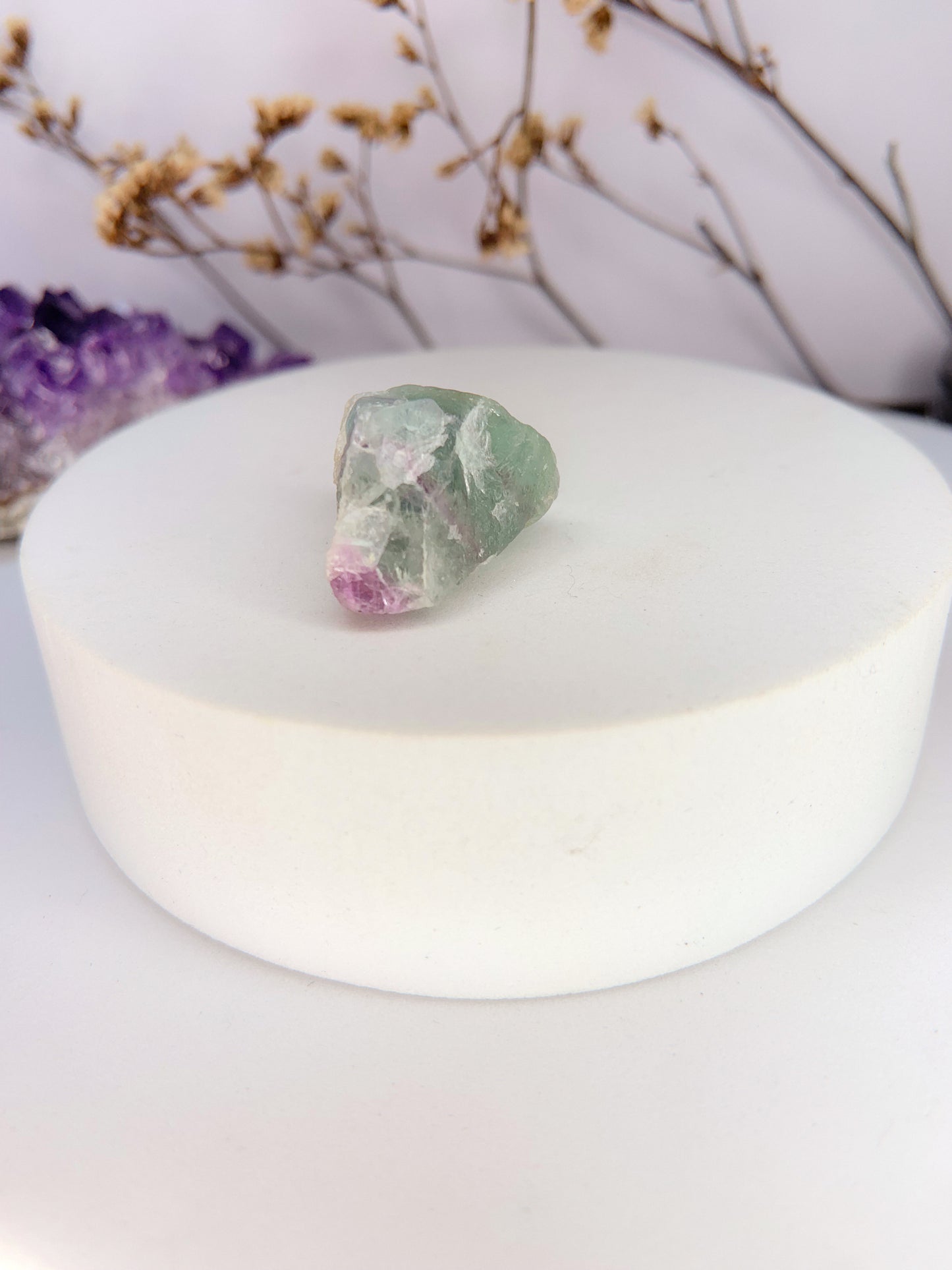 Pingente - Fluorita bruta