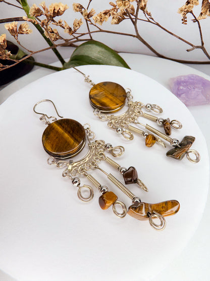 Brinco Nostalgia - Olho de Tigre