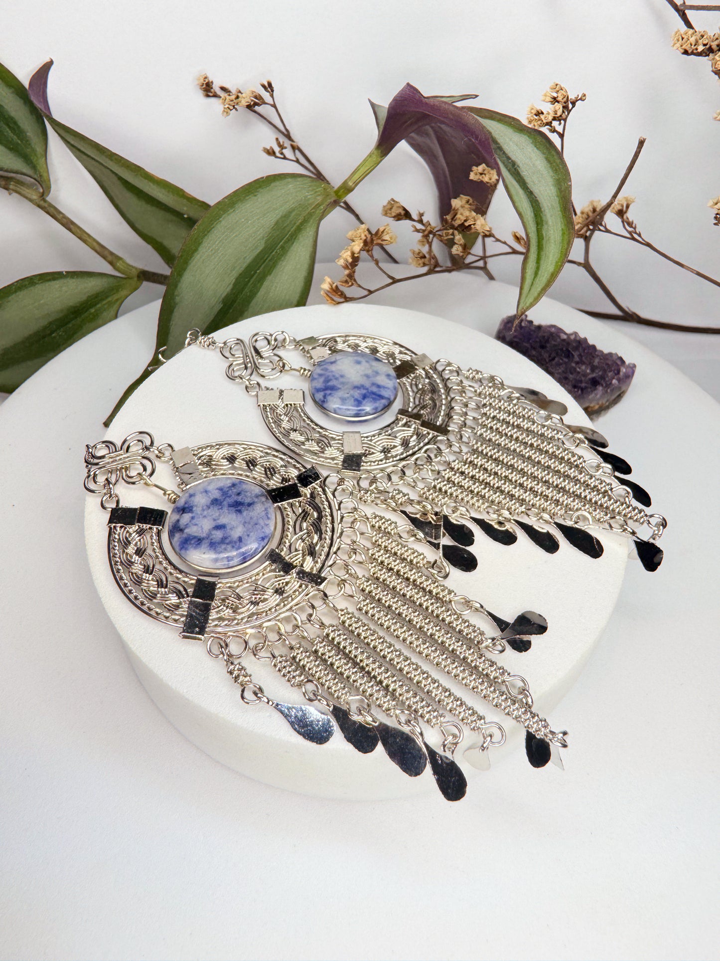 Brinco Nostalgia Aço - Sodalita