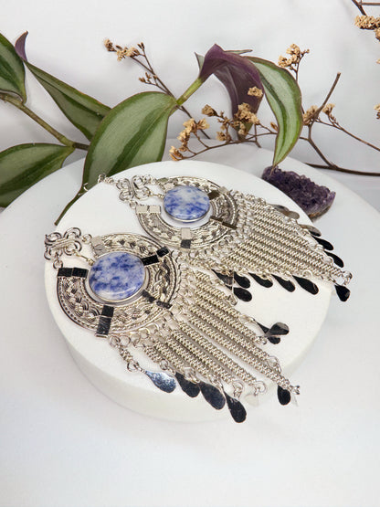 Brinco Nostalgia Aço - Sodalita