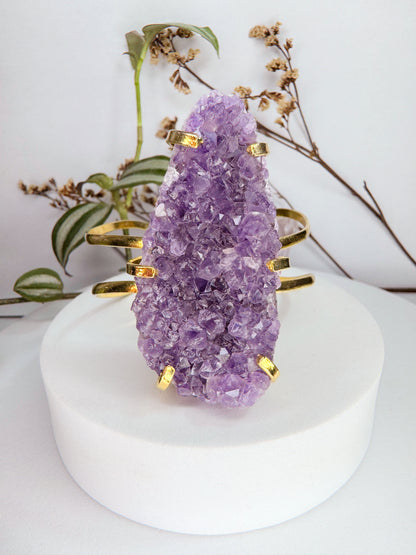 Bracelete astro - Drusa ametista