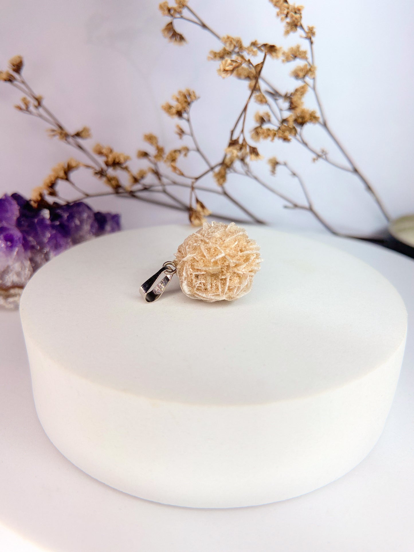 Pingente - Rosa do deserto