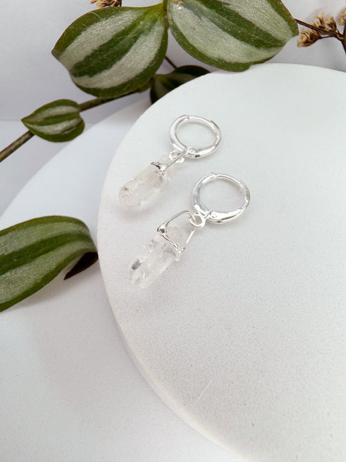 Brinco Júpiter - Quartzo de Cristal