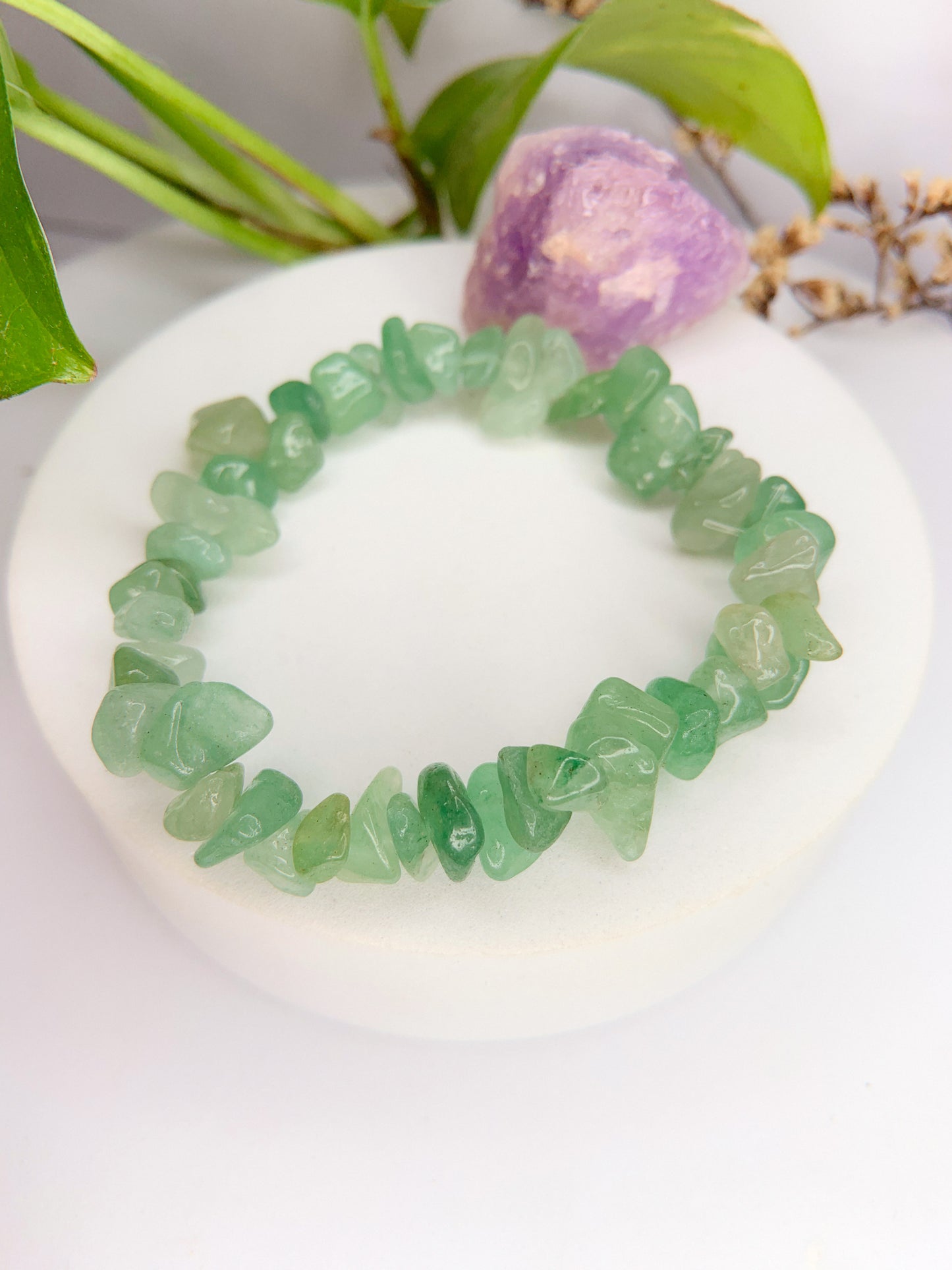 Pulseira constelação - Quartzo verde