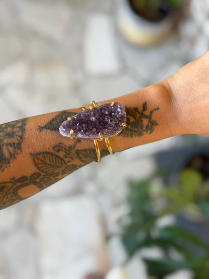 Bracelete astro - Drusa ametista