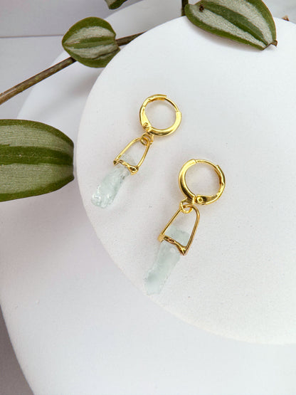 Brinco júpiter - água marinha