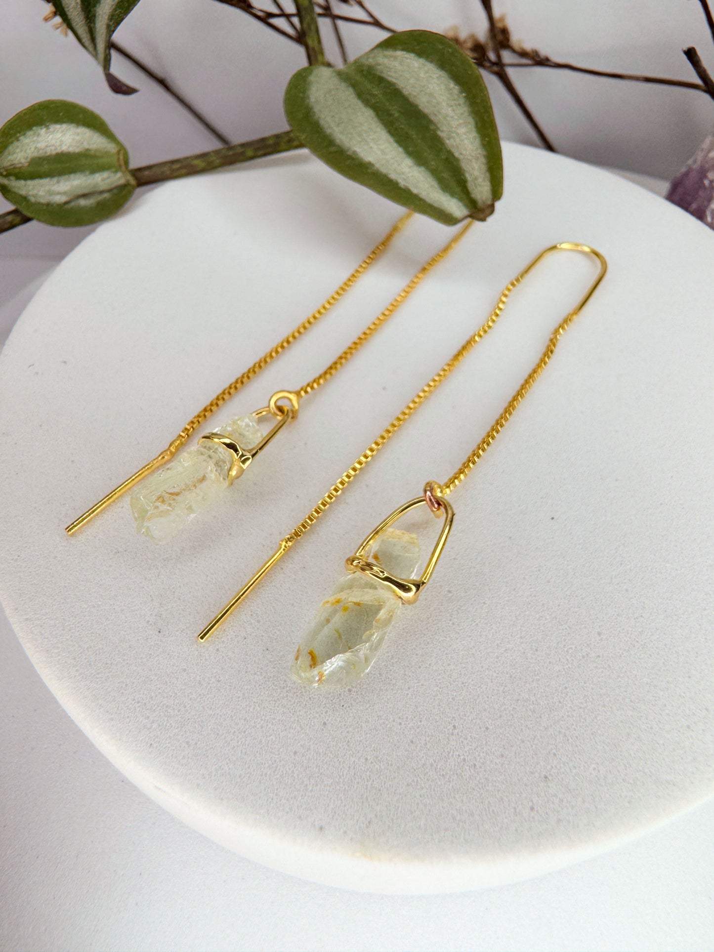 Brinco zen - Água marinha Bruto