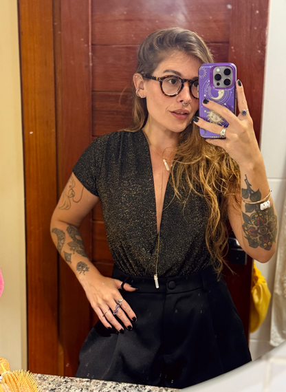 Colar cósmico  - Selenita Branca